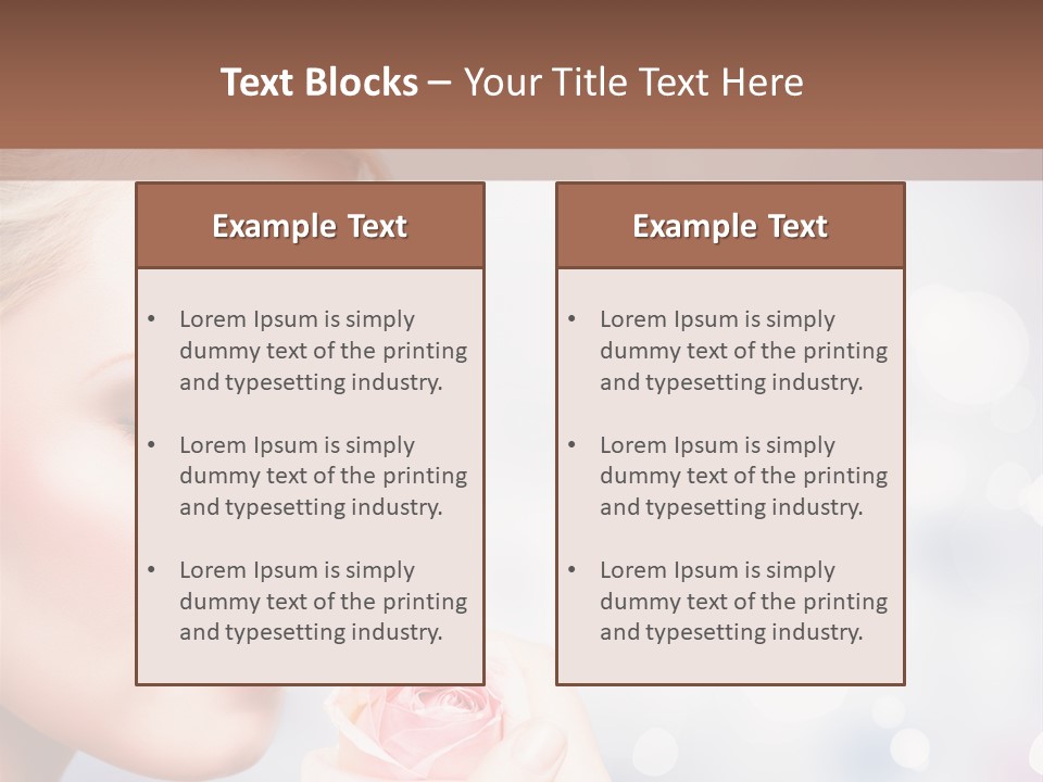 Young Smile Bolivia PowerPoint Template