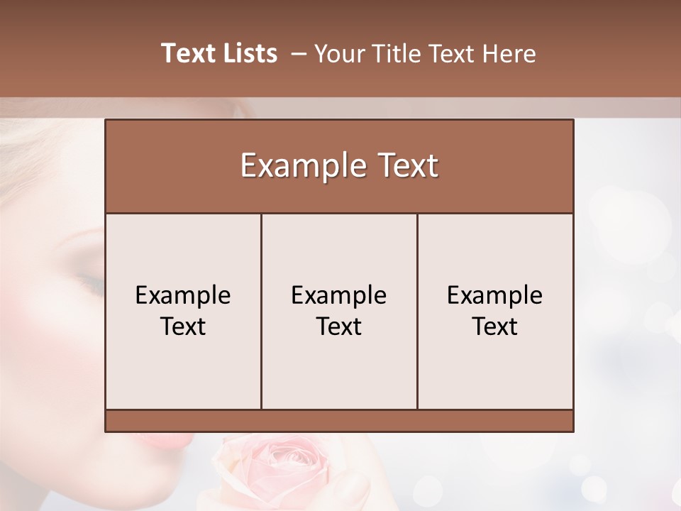 Young Smile Bolivia PowerPoint Template