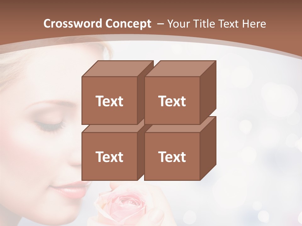 Wonderful Happy Close Up PowerPoint Template