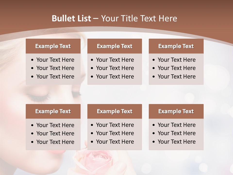 Wonderful Happy Close Up PowerPoint Template