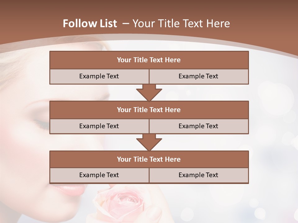 Wonderful Happy Close Up PowerPoint Template