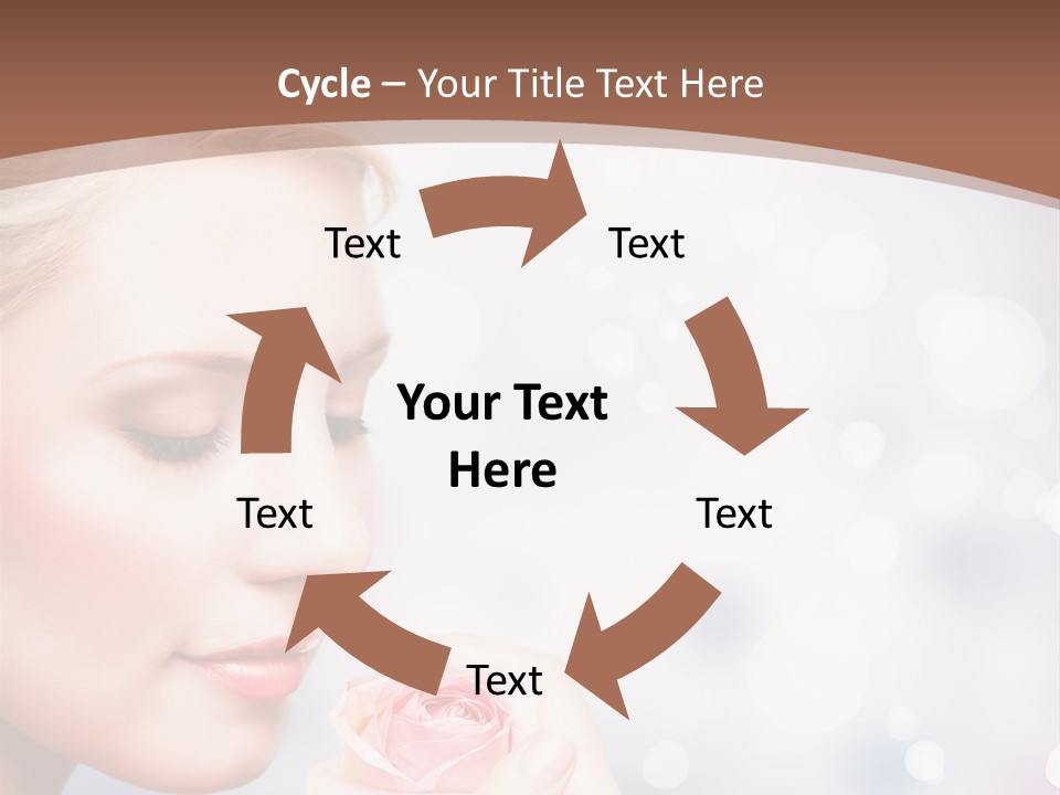 Wonderful Happy Close Up PowerPoint Template
