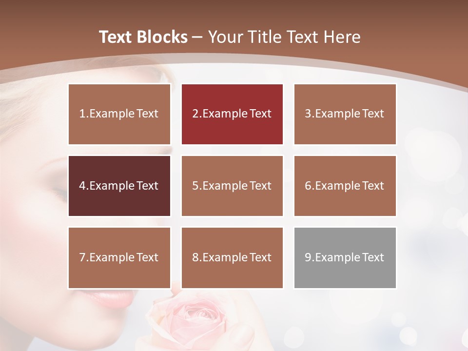 Wonderful Happy Close Up PowerPoint Template