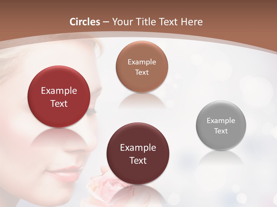 Wonderful Happy Close Up PowerPoint Template