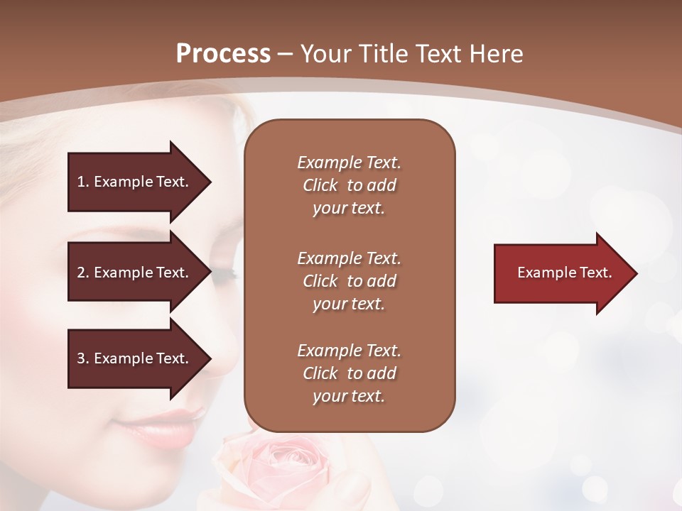 Wonderful Happy Close Up PowerPoint Template