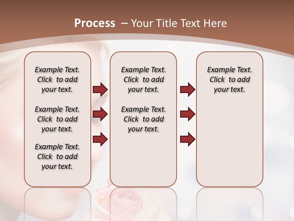 Wonderful Happy Close Up PowerPoint Template