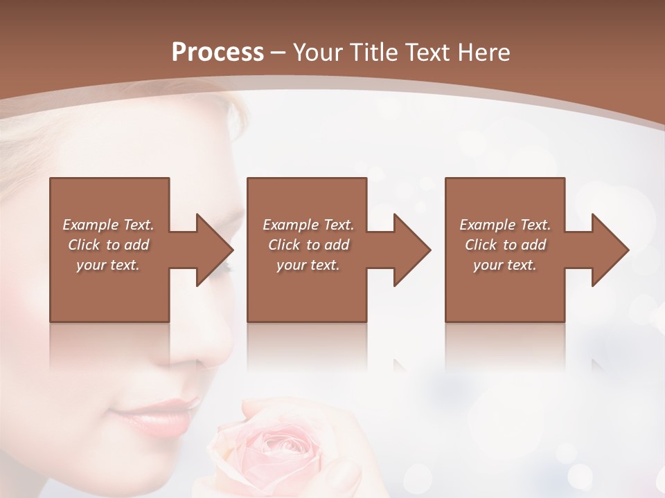 Wonderful Happy Close Up PowerPoint Template