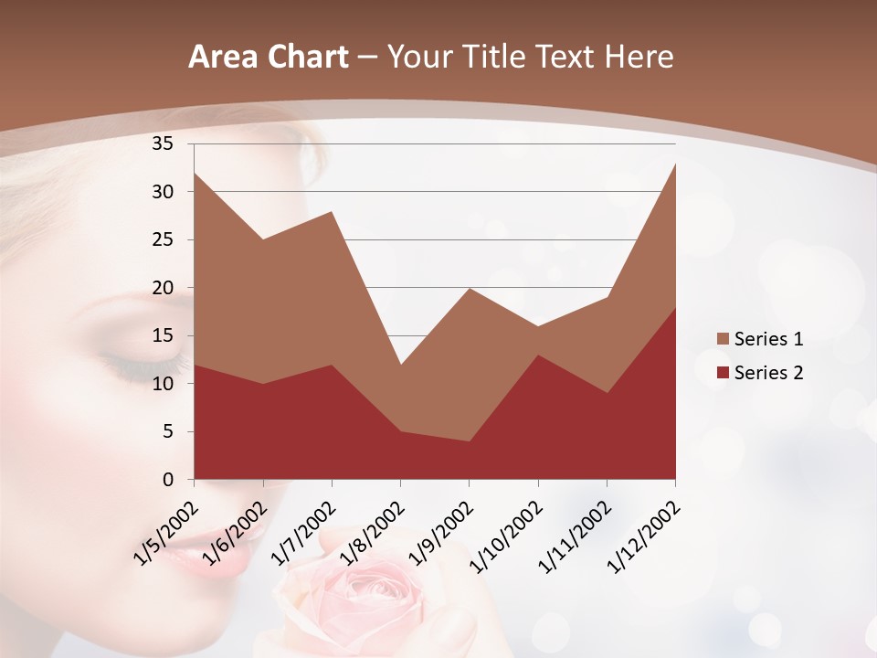Wonderful Happy Close Up PowerPoint Template