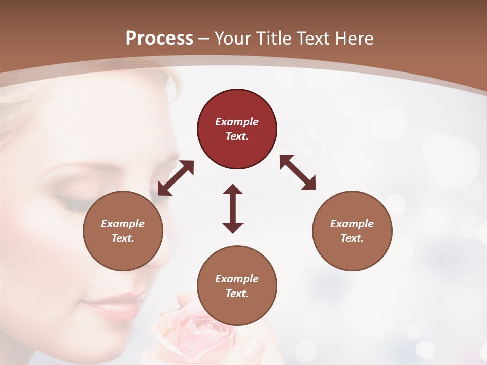 Wonderful Happy Close Up PowerPoint Template