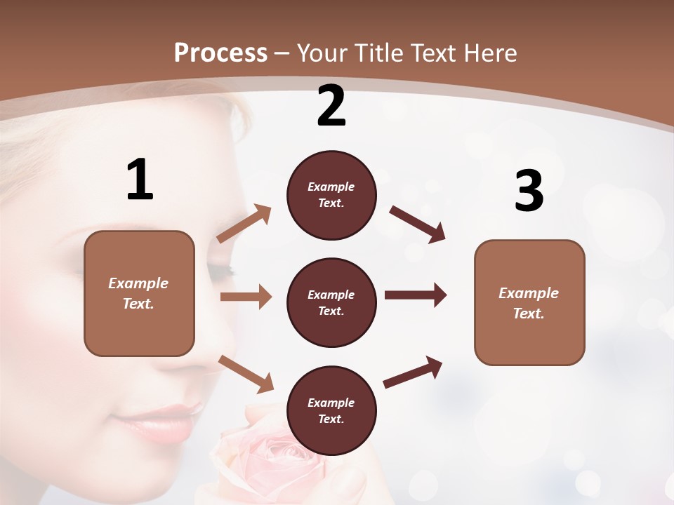 Wonderful Happy Close Up PowerPoint Template