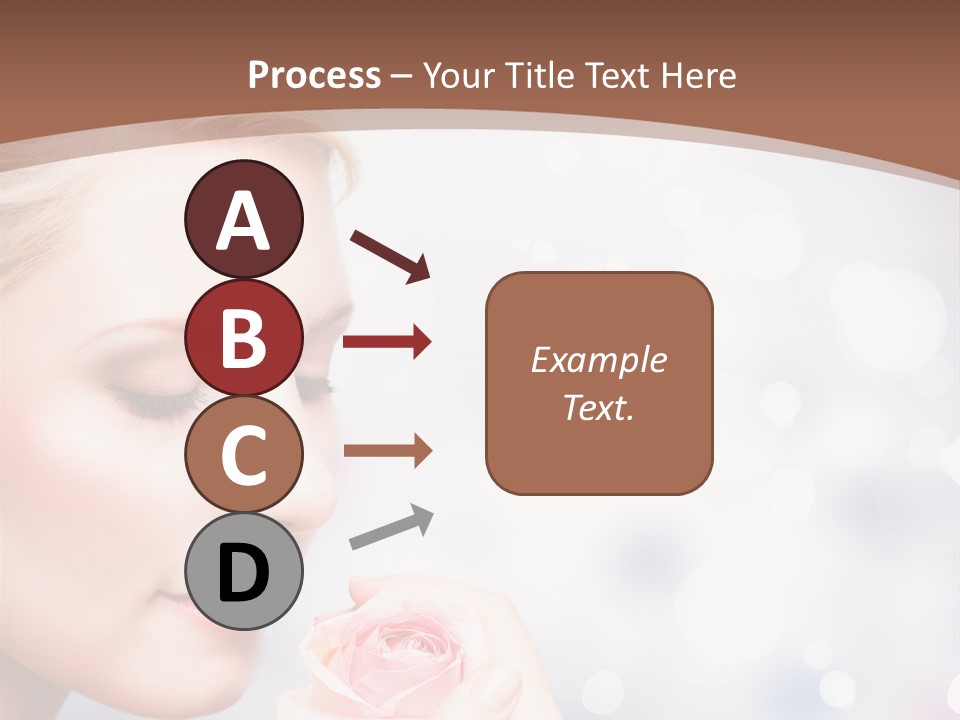 Wonderful Happy Close Up PowerPoint Template