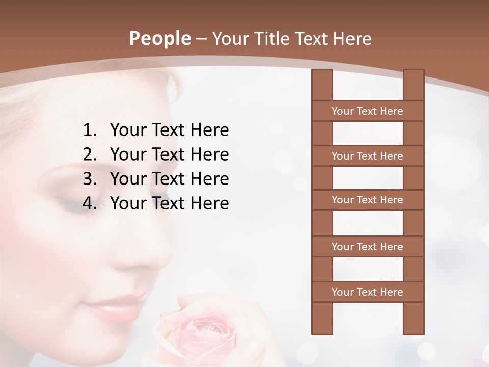 Wonderful Happy Close Up PowerPoint Template