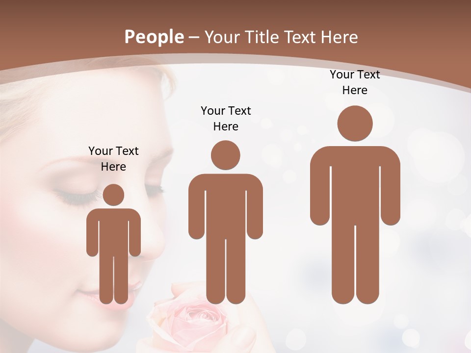 Wonderful Happy Close Up PowerPoint Template