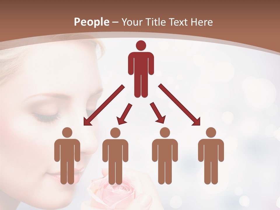 Wonderful Happy Close Up PowerPoint Template
