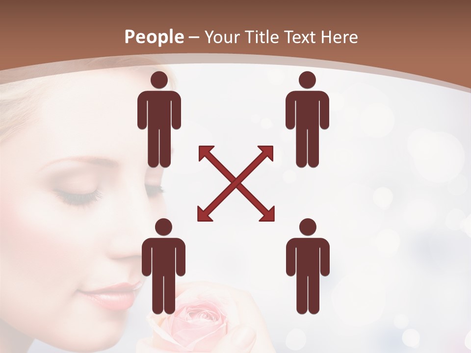 Wonderful Happy Close Up PowerPoint Template