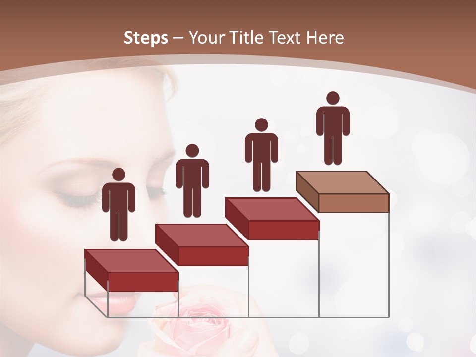 Wonderful Happy Close Up PowerPoint Template