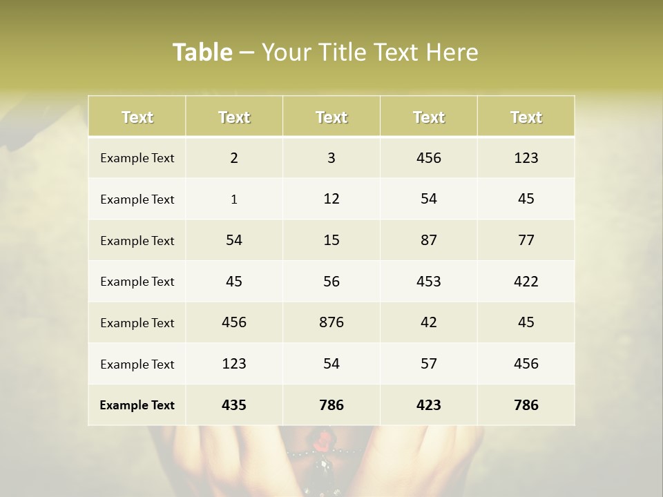 Woman Makeup Lashes PowerPoint Template