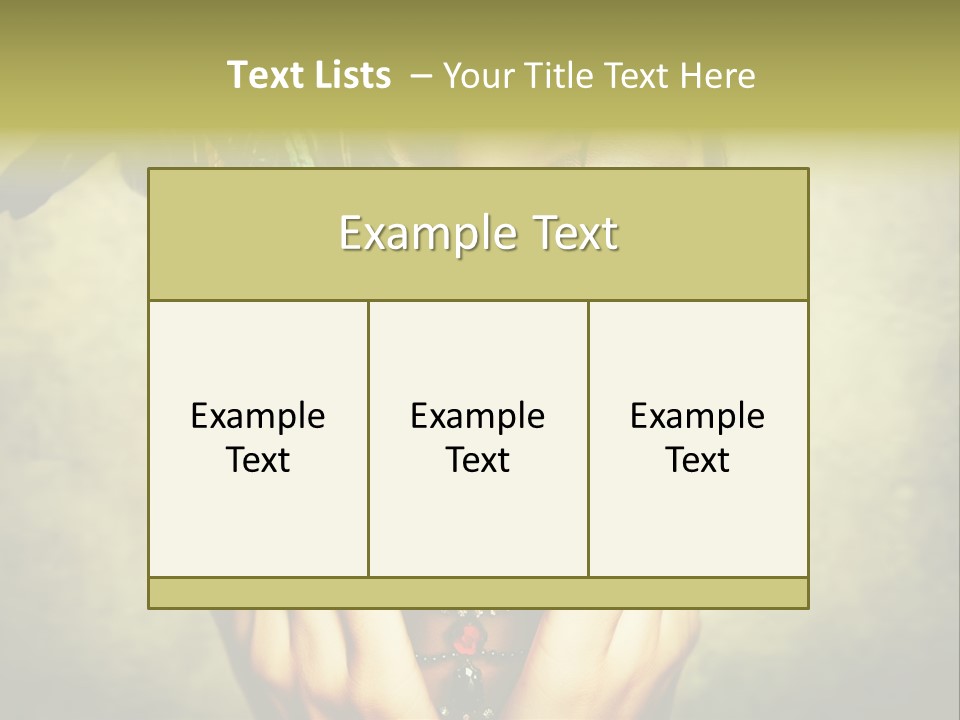 Woman Makeup Lashes PowerPoint Template