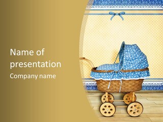 Antique Little Gold PowerPoint Template