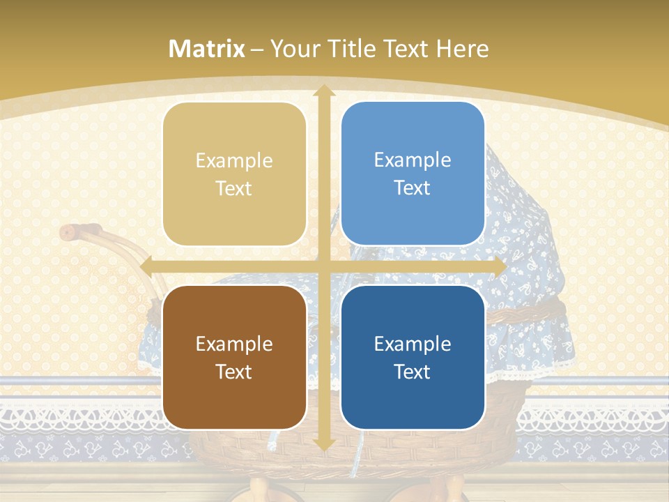 Antique Little Gold PowerPoint Template