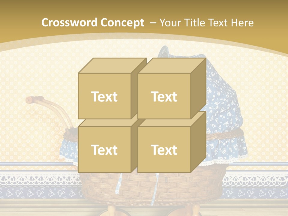 Antique Little Gold PowerPoint Template