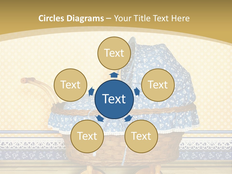 Antique Little Gold PowerPoint Template