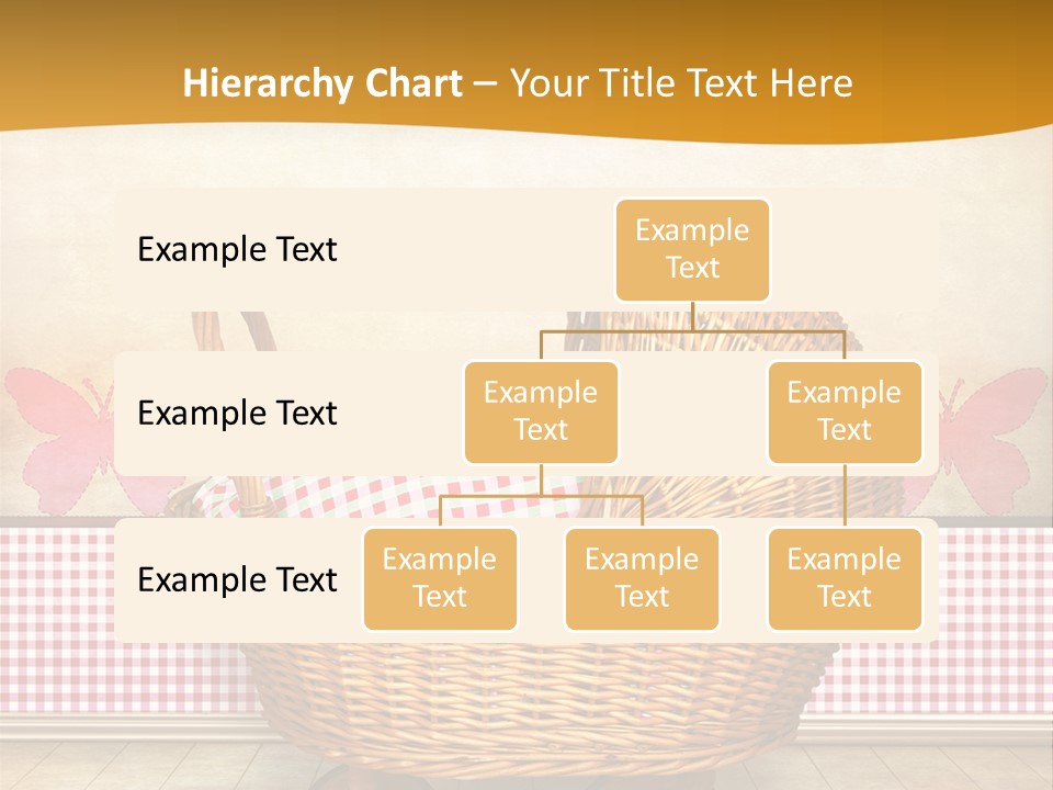 Border Wood Carriage PowerPoint Template