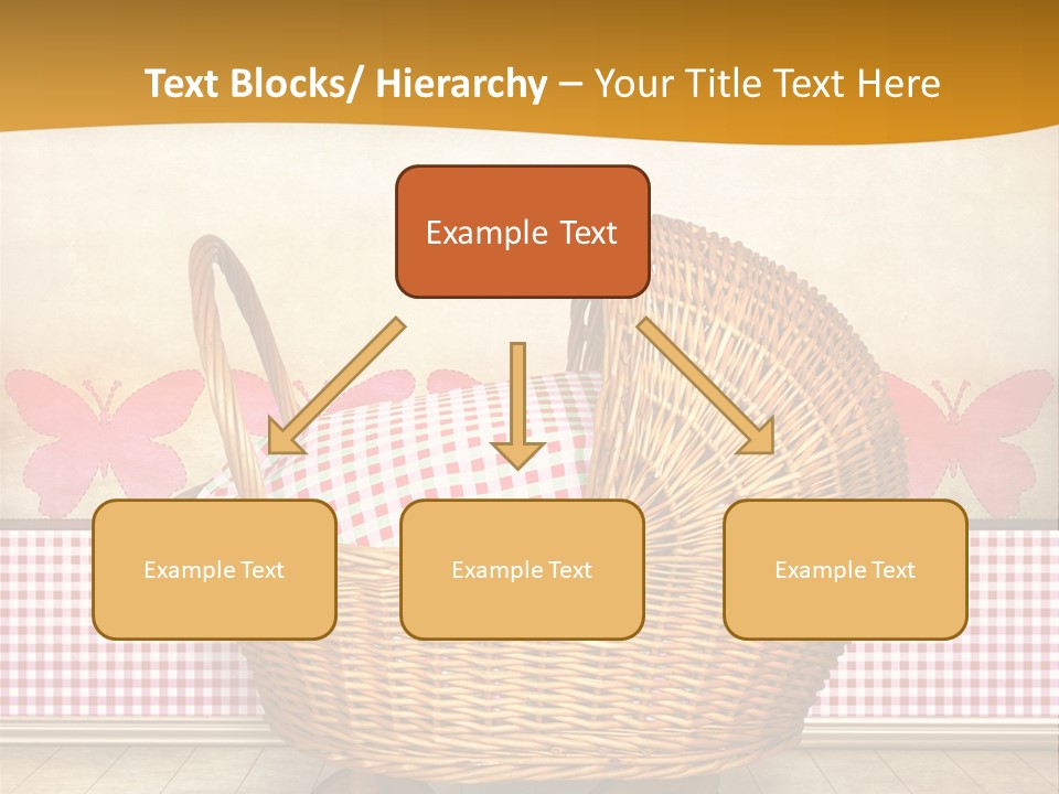 Border Wood Carriage PowerPoint Template