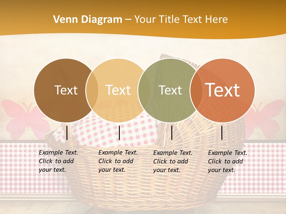 Border Wood Carriage PowerPoint Template