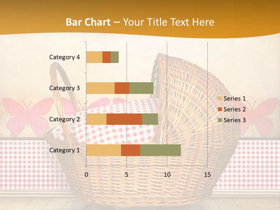 Border Wood Carriage PowerPoint Template