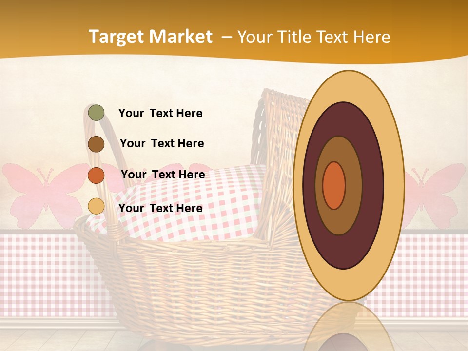 Border Wood Carriage PowerPoint Template