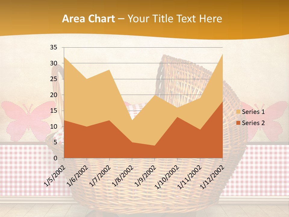 Border Wood Carriage PowerPoint Template