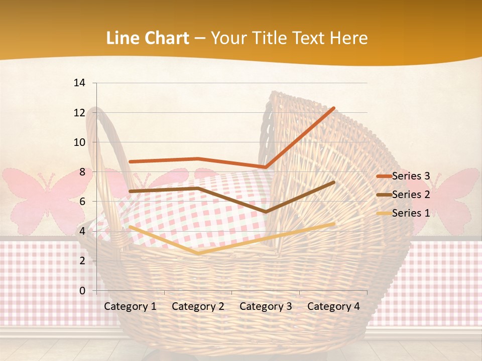 Border Wood Carriage PowerPoint Template