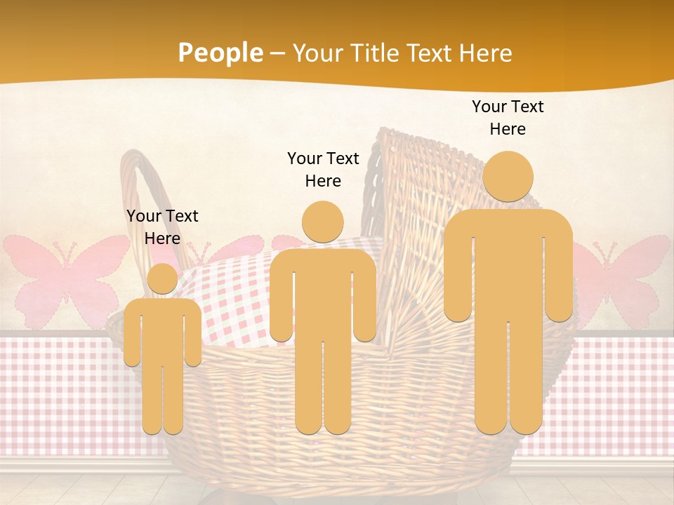 Border Wood Carriage PowerPoint Template