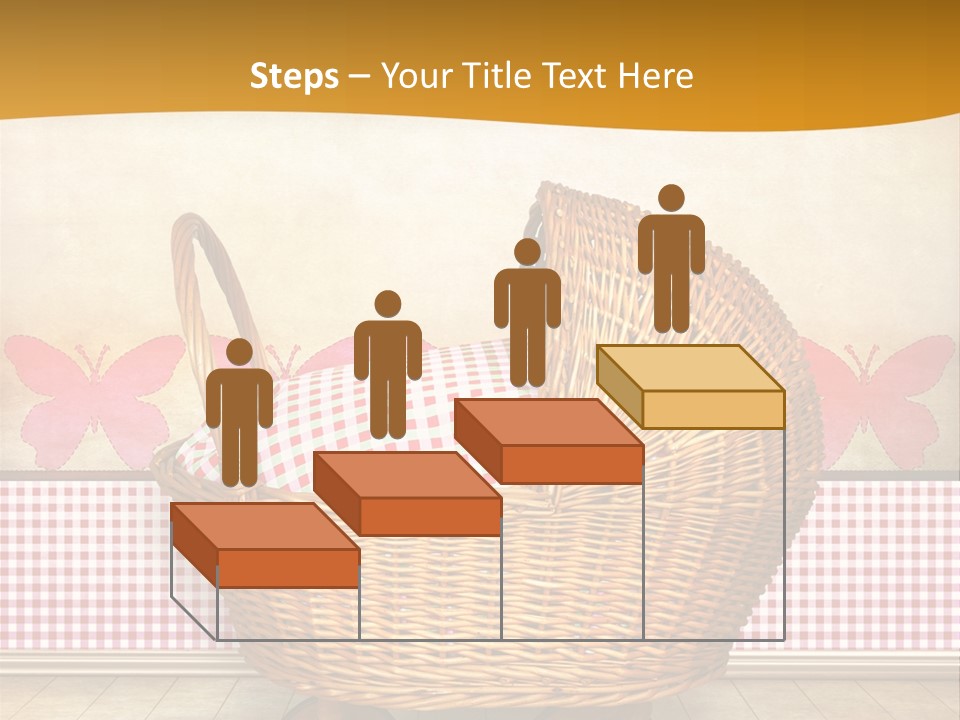 Border Wood Carriage PowerPoint Template