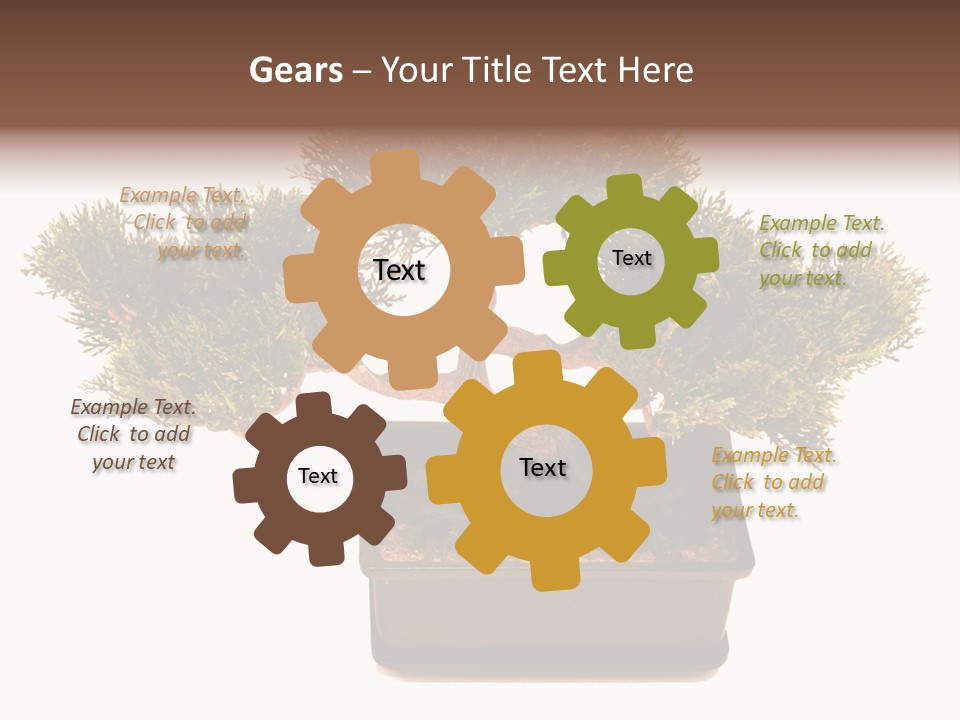 Tree Branch Plant PowerPoint Template