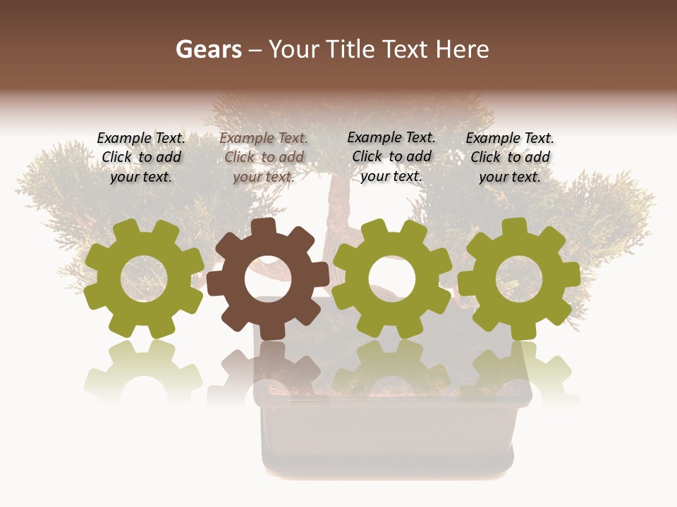 Tree Branch Plant PowerPoint Template