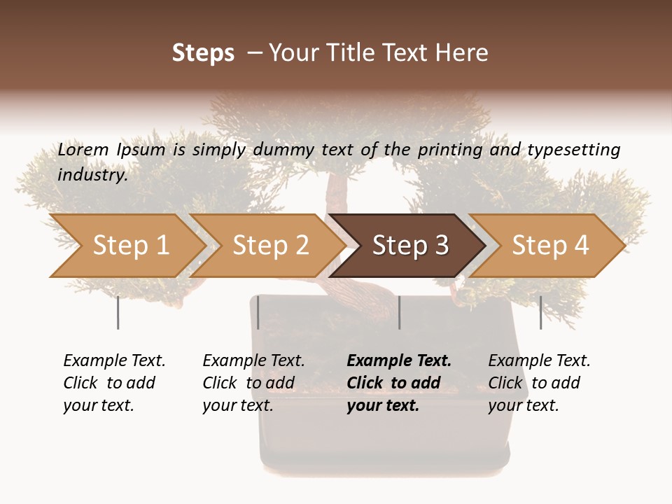 Tree Branch Plant PowerPoint Template