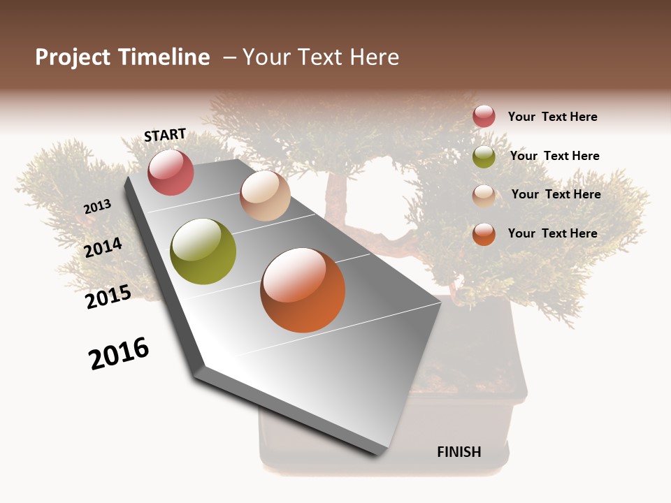 Tree Branch Plant PowerPoint Template