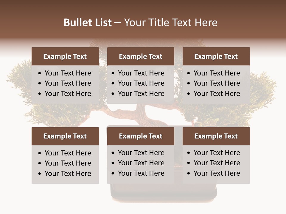 Tree Branch Plant PowerPoint Template
