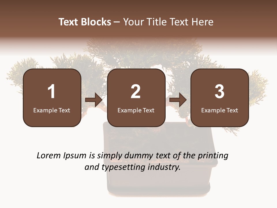 Tree Branch Plant PowerPoint Template