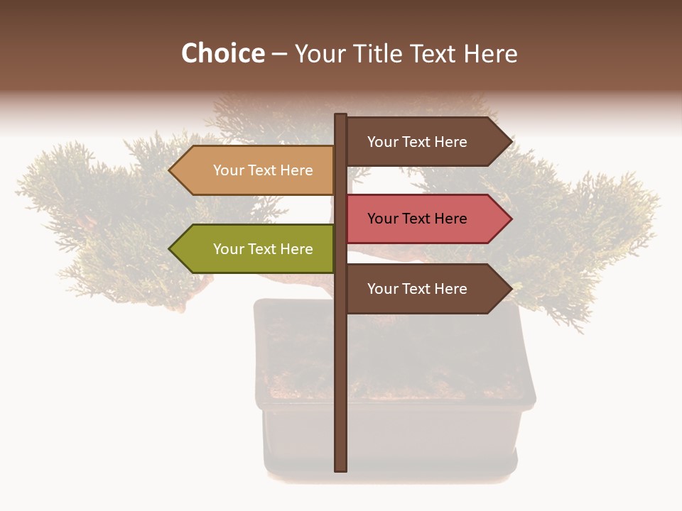 Tree Branch Plant PowerPoint Template