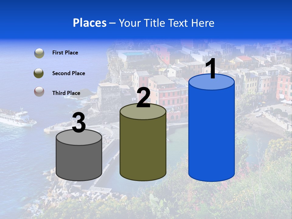 Beach Summer Rock PowerPoint Template