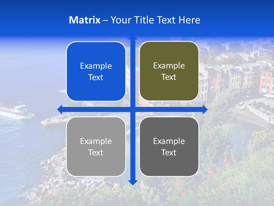 Beach Summer Rock PowerPoint Template