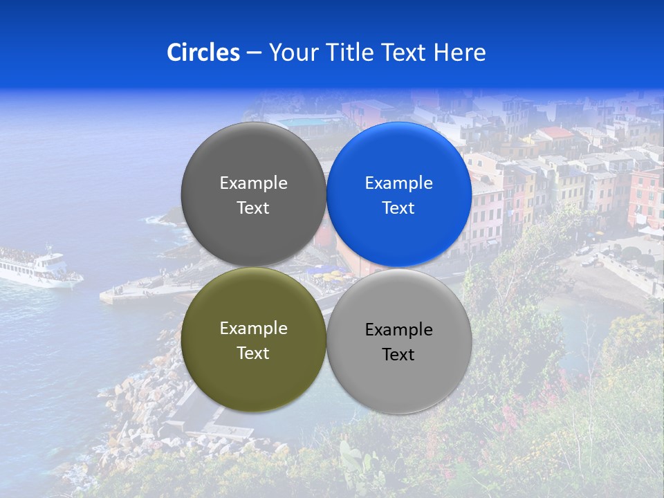 Beach Summer Rock PowerPoint Template