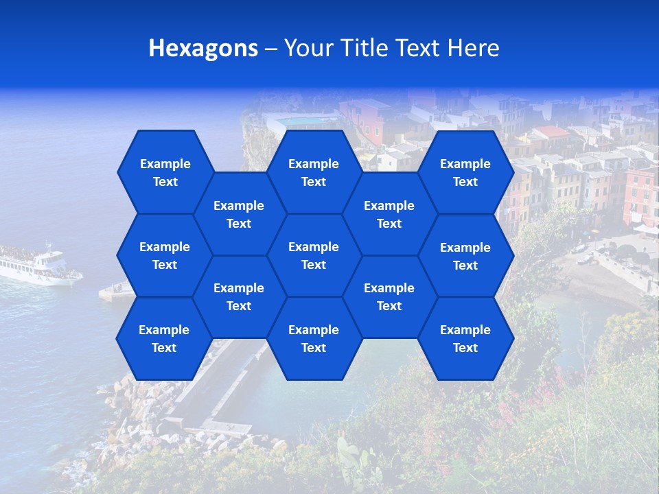 Beach Summer Rock PowerPoint Template