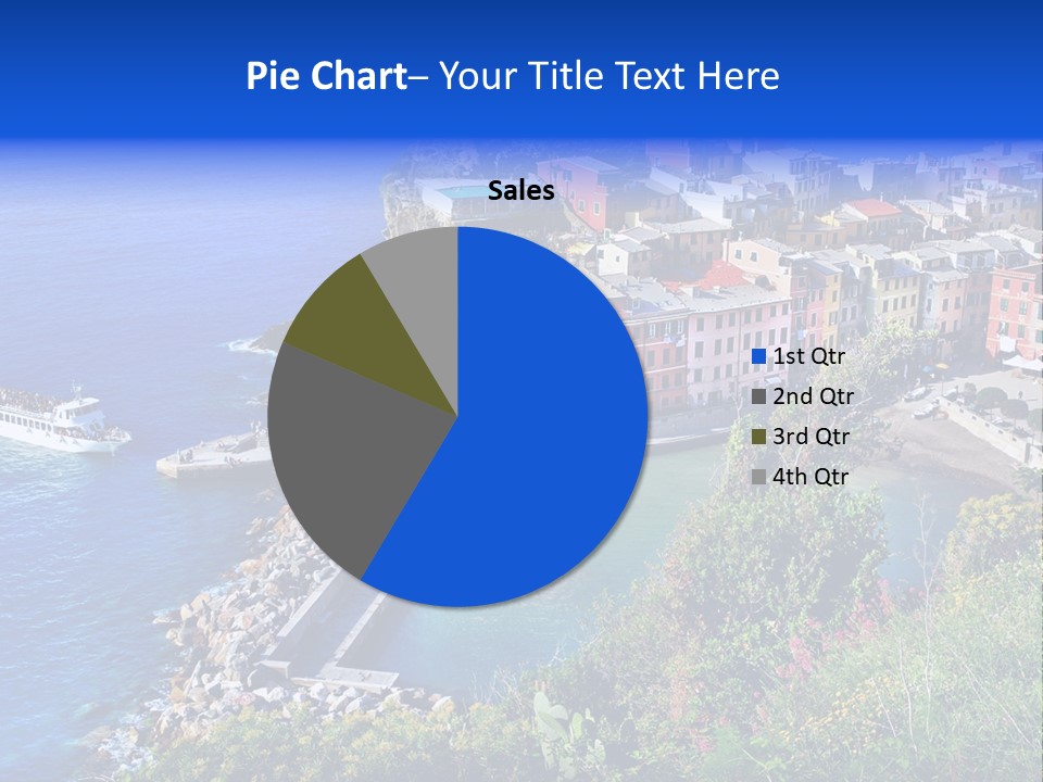 Beach Summer Rock PowerPoint Template