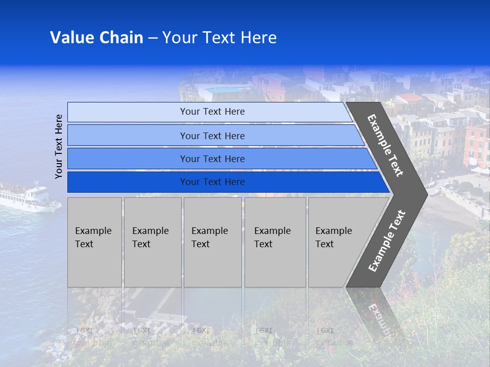 Beach Summer Rock PowerPoint Template