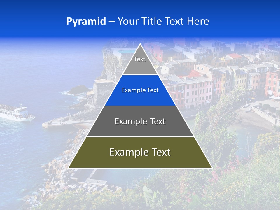 Beach Summer Rock PowerPoint Template