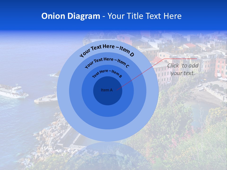 Beach Summer Rock PowerPoint Template